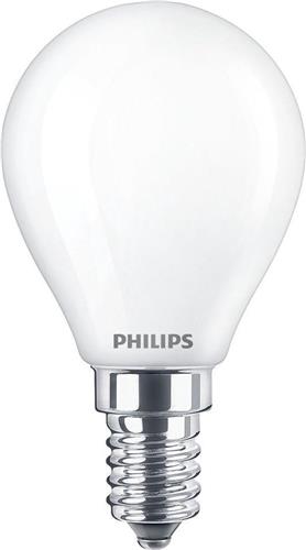 Philips E14 kogellamp lichtbron - Warm wit licht - 2.2W