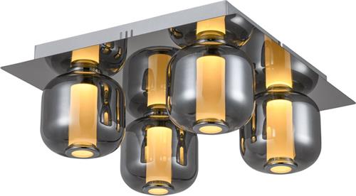 Brilliant RAFA - Plafondlamp - Chroom