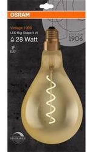 OSRAM 4058075269705 LED-lamp Energielabel G (A - G) E27 Peer 4 W Warmwit (Ø x l) 160.0 mm x 287 mm 1 stuk(s)
