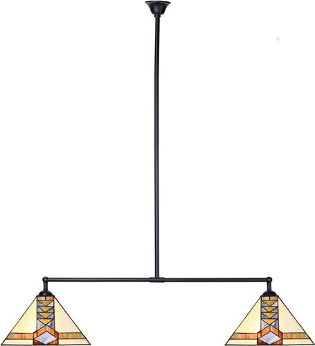 Art Deco Trade - Tiffany T-lamp 2 lichts Pyramide