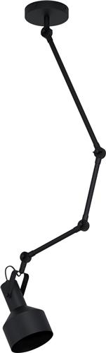 EGLO Takeley Plafondlamp - E27 - Ø 15 cm - Zwart