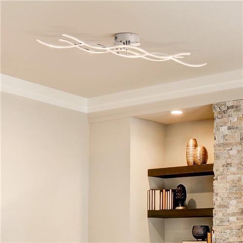 Moderne plafondlamp incl. LED 3-staps dimbaar - Emma