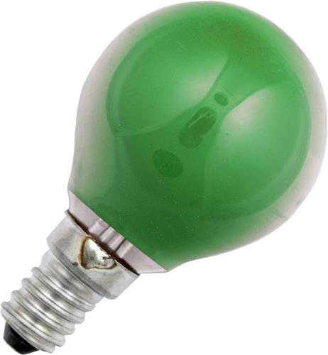Schiefer E14 Kogel Gloeilamp | 15W Groen 10lm 220V/240V | Dimbaar