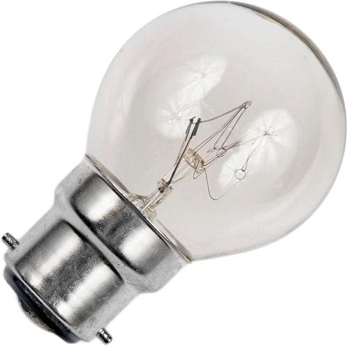 Schiefer Ba22d Kogel Gloeilamp | 11W 2700K 60lm 220V/240V | Dimbaar