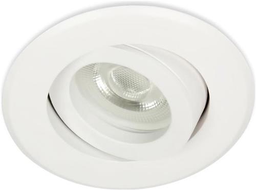 LED Midi inbouwspot Moses -Rond Wit -Koel Wit -Niet Dimbaar -3.4W -Integral LED