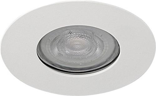 IP65 platte Inbouwspot Fidelie -Rond Wit -Extra Warm Wit -Dimbaar 3.8W -Integral