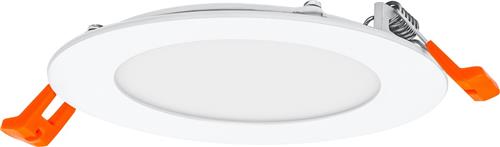 LEDVANCE Armatuur: voor plafond, SMART RECESS SLIM DOWNLIGHT TW / 8 W, 22-24- V, stralingshoek: 11-, Tunable White, 3---65-- K, body materiaal: plastic, IP2-