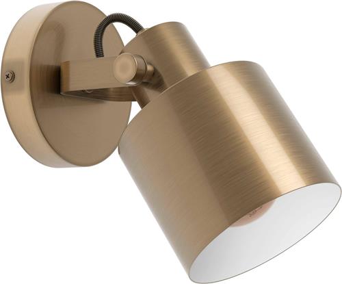 EGLO Southery Spot - E27 - 18,5 cm - Goud/Crème