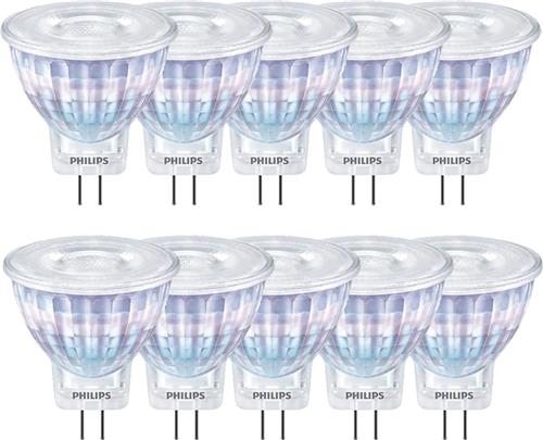 Philips CorePro LEDspot GU5.3 12V 4.4W 2700K 345lm 12V - Warm Wit - Per doos á 10 stuks