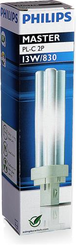 Philips PLC  13W - 830 2-Pins