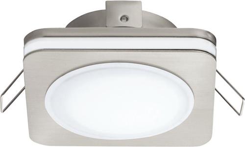 EGLO Pineda 1 - Inbouwarmatuur - 1 Lichts - Nikkel-Mat - Wit