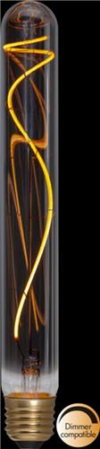 Staaflamp - E27 - 2.2W - Super Warm Wit <2200K - Dimbaar - Filament - Rookglas