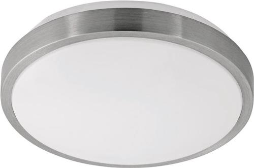 EGLO Competa 1 - Wand/Plafondlamp - 1 Lichts - Wit, Nikkel-Mat