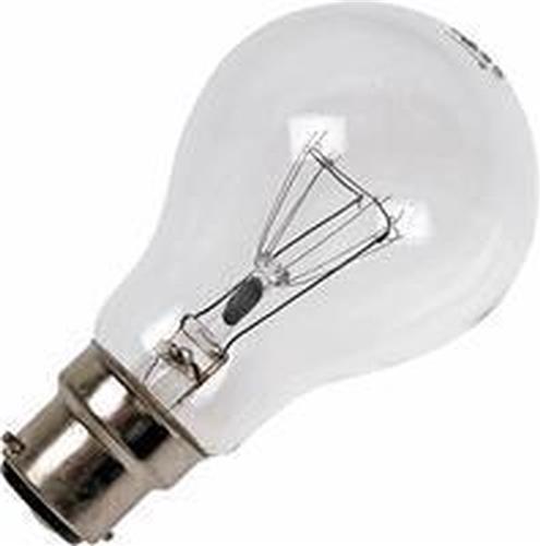 Schiefer Ba22d Gloeilamp | 100W 2700K 1000lm 235V | Dimbaar