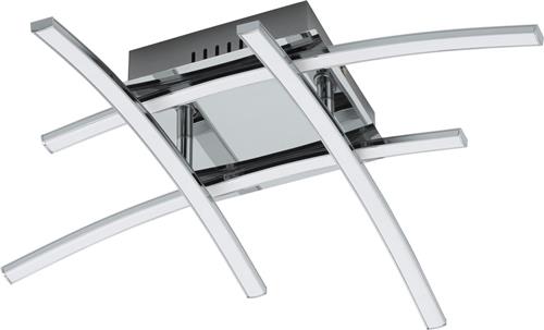 EGLO Nevado plafondlamp - 4 x 5 Watt LED - 50 cm. - chroom