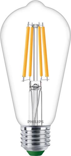 Philips MASTER LEDbulb Ultra Efficient E27 Peer Helder 4W 840lm - 827 Zeer Warm Wit | Vervangt 60W