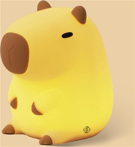 Equivera Capybara Lamp - Capibara Lamp - Nachtlampje Kinderen - Nachtlampje Baby - Lampje Slaapkamer
