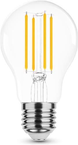 Modee E27 LED Lamp 7W - 806lm - 4000K - Neutraal Wit - LED Filament Globe A60 - Vervangt 60W Halogeen Gloeilamp