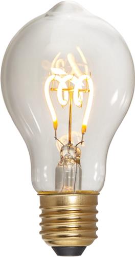 3 standen - Standaard bol - E27 - 4W - Super Warm Wit <2200K - Filament - Helder