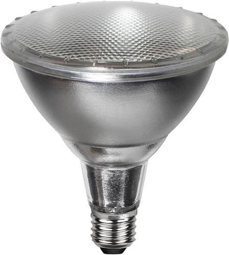 Star Trading LED lamp Spotlight Buiten, E27, PAR38, zilver, warm wit, buiten, IP65