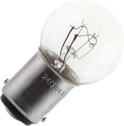 Schiefer Voertuiglamp | Ba15d G25x45 24/30V 10/15W RC CC-3A 1.5K uur Helder