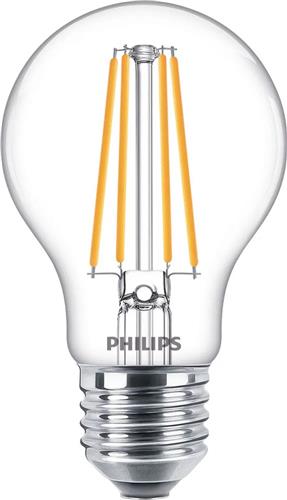 Philips Classic LEDbulb A60 E27 7W 2700K 806lm 230V - Helder - 3-Pack - Warm Wit