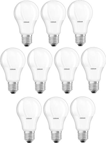 Voordeelpak 10 stuks Osram Parathom Classic LED E27 Peer Mat 4.9W 470lm - 827 Zeer Warm Wit | Vervangt 40W