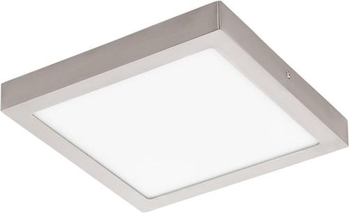 EGLO Fueva 1 - Opbouwlamp - 1 Lichts - Nikkel-Mat - Wit