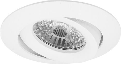 LED inbouwspot Wilton -Rond Wit -Warm Wit -Dimbaar -3W -Philips LED