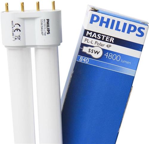 Philips MASTER PL-L Polar 55W - 840 Koel Wit | 4 Pin