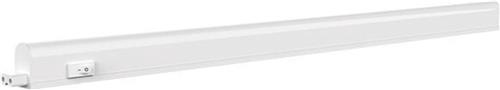LED Neon Buis T5 120cm 13W 2 Koppen met Schakelaar - Warm wit licht - Kunststof - Wit Chaud 2300K - 3500K - SILUMEN