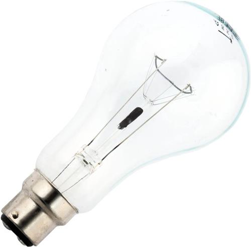 Schiefer Ba22d Gloeilamp | 150W 2700K 1700lm 235V | Dimbaar