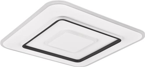 LED Plafondlamp - Torna Gora - 55W - Aanpasbaar kleur - Dimbaar - Vierkant - Mat Wit - Metaal