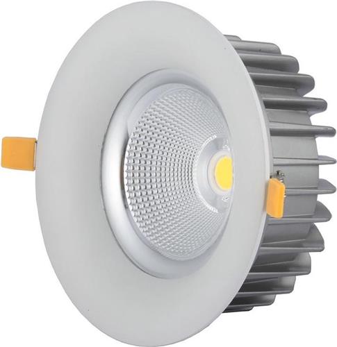 60W COB LED inbouwspot 60 ° Ø230x128mm inbouw - Wit licht - Overig - Unité - Wit Neutre 4000K - 5500K - SILUMEN
