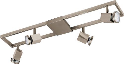 EGLO Zeraco - Spot - 4 Lichts - Nikkel-Mat