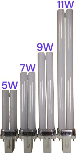 Philips CorePro PL-S LED 3.5W - 830 Warm Wit | Vervangt 7W