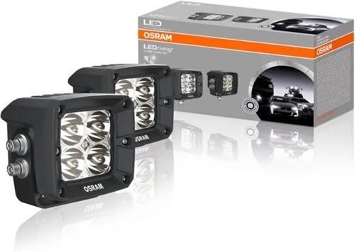 OSRAM Werkschijnwerper 12 V, 24 V LEDriving® CUBE VX80-SP LEDWL101-SP Verreikend afstandslicht (l x b x h) 85 x 80 x 70