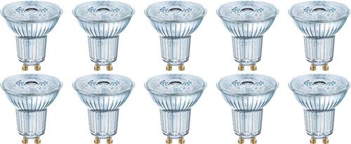LEDVANCE - LED Spot 10 Pack - Parathom PAR16 940 36D - GU10 Fitting - Dimbaar - 3.7W - Natuurlijk Wit 4000K | Vervangt 35W