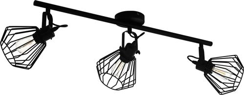 EGLO Tabillano Spot - E27 - 77,5 cm - Zwart