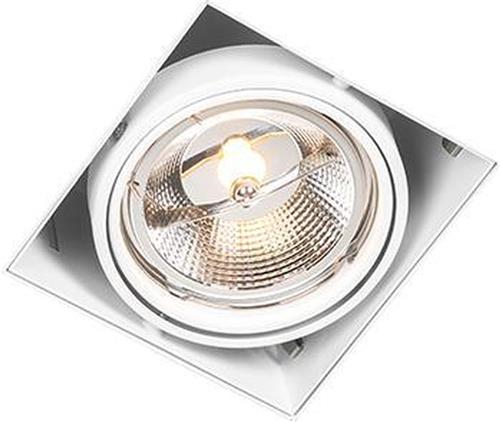 QAZQA Inbouwspot wit GU10 AR111 trimless verstelbaar - Oneon