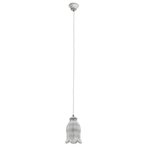EGLO Vintage Hanglamp - 1 Lichts - Ø165mm. - Patina Grijs