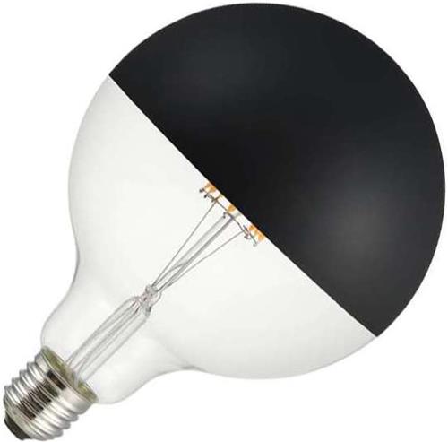 SPL LED Filament Globe ZWART G125 - 6,5W / DIMBAAR