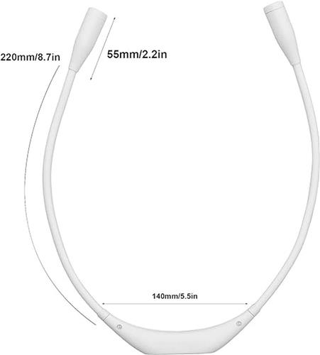 Equivera Neklamp - Neklampje - Neklampje voor Haakwerk - Nek Leeslamp - Leeslampje