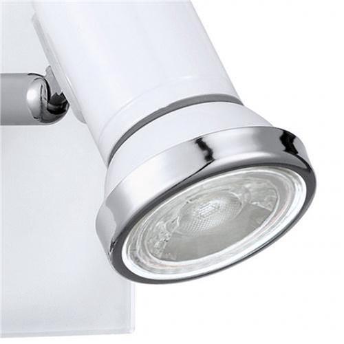 EGLO Batholino Tamara 1 - Spot - 1 Lichts - Wit, Chroom