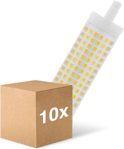 Voordeelpak 10x Ledvance LED Line R7s 118mm 18.5W 2452lm - 827 Zeer Warm Wit | Dimbaar - Vervangt 150W