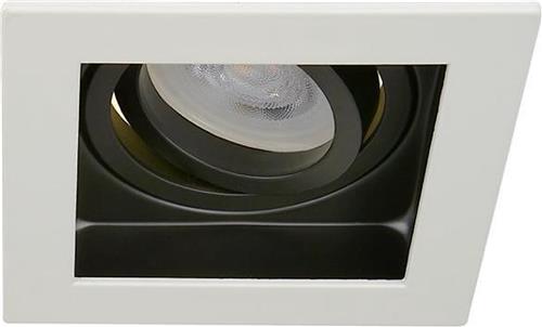 LED inbouwspot Elian -Verdiept Wit -Warm Wit -Dimbaar -3W -Philips LED