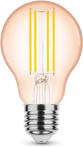 Modee E27 LED Lamp 4W - 360lm - 1800K - Warm Wit - LED Filament Amber Globe A60 - Vervangt 28W Halogeen Gloeilamp