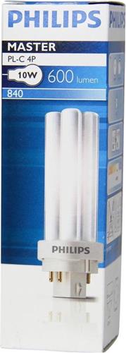 Philips MASTER PL-C 4P 10W 840 - Koel Wit