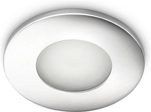 Inbouwspot badkamer PHILIPS myBathroom Wash, Chrome, 5990511PN, LET OP: EXCLUSIEF LICHTBRON