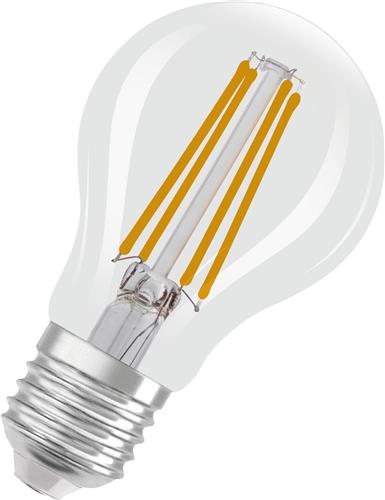 OSRAM 4058075436787 LED-lamp Energielabel E (A - G) E27 Peer 6.5 W Warmwit 1 stuk(s)